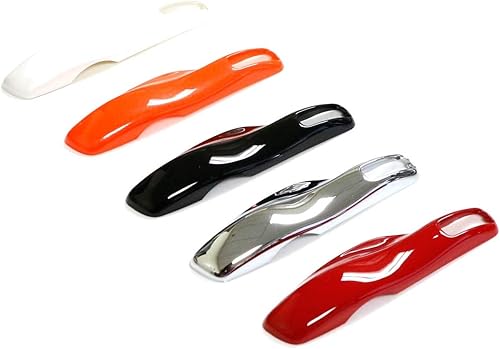 Miniatura 3 de iJDMTOY (1) funda para llave tipo control remoto inteligente, metálica, brillante, que combina a la perfección, para Porsche Cayenne Panamera Macan