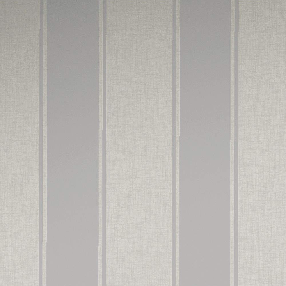 Profhome BA220092-DI Papier peint à rayures gaufré accents métalliques 5,33 m2 | Leroy Merlin