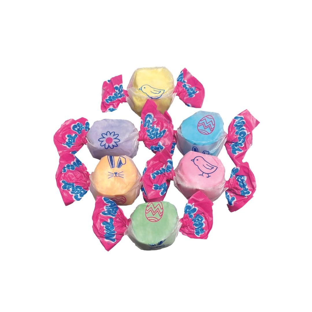 Taffy Town Candies- Cottontail Easter Mix | Gourmet Taffy| Nougat-Style Candy| Soft & Delicious| Sumer Snack Treats| Party Good Candies| 5lbs