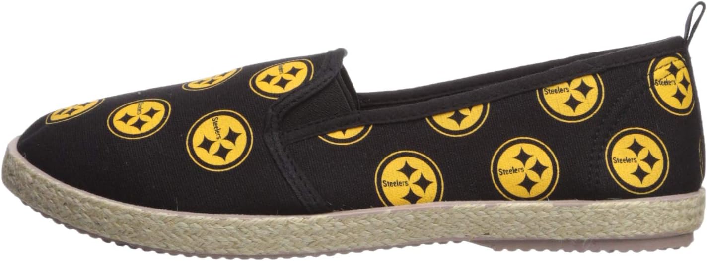 FOCO NFL Women's Espadrille Canvas Shoes - Image 5