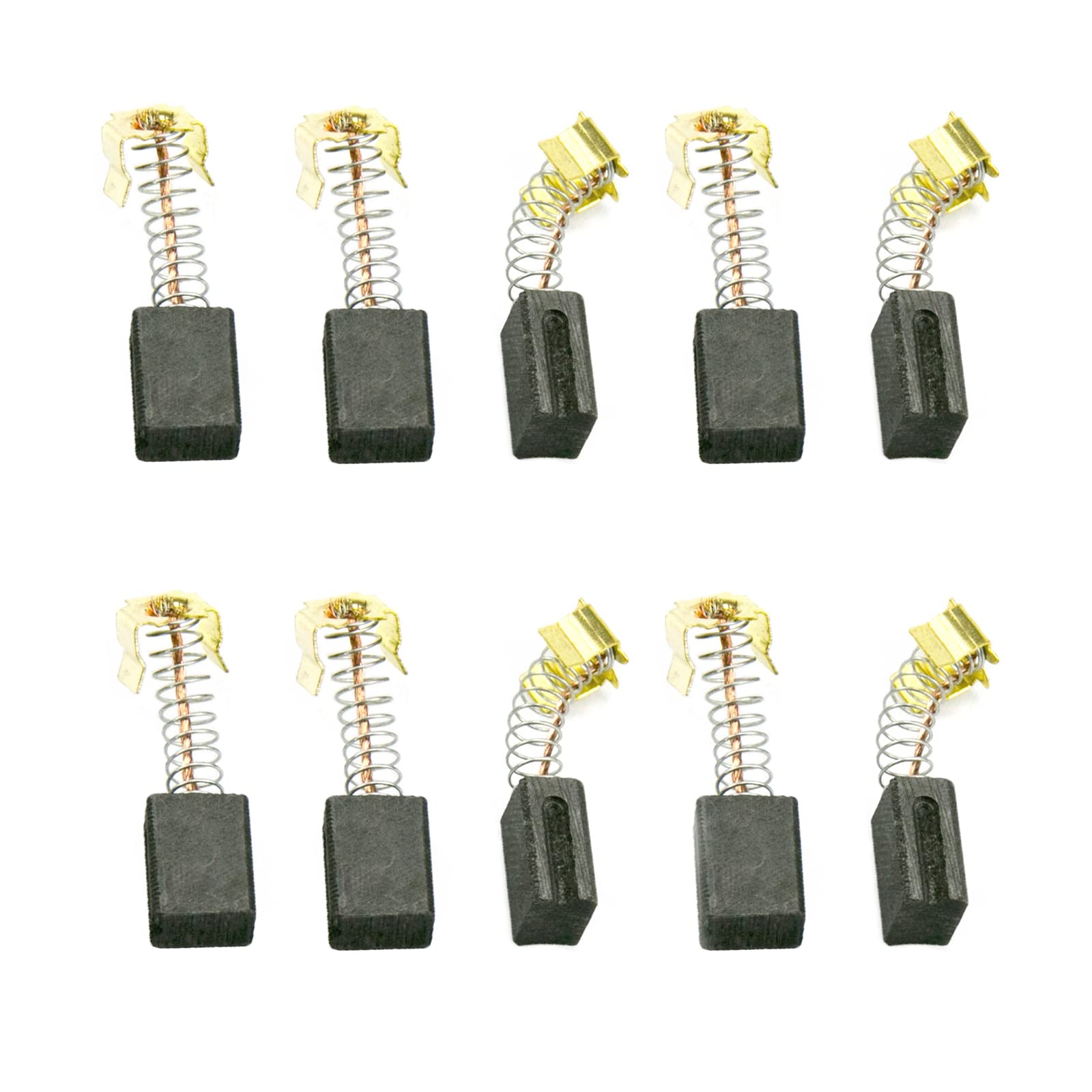 WANGCL 10PCS CB-419 Spazzola di Carbone per Makita HR2410 4304 BO5041 BO4556 MT920 puzzle-6x9x12.5MM