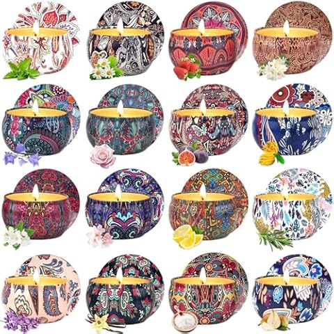 16 Pack Scented Candles Gift Set Cover