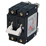 Blue Sea Systems C-Series Double Pole Toggle Circuit Breakers