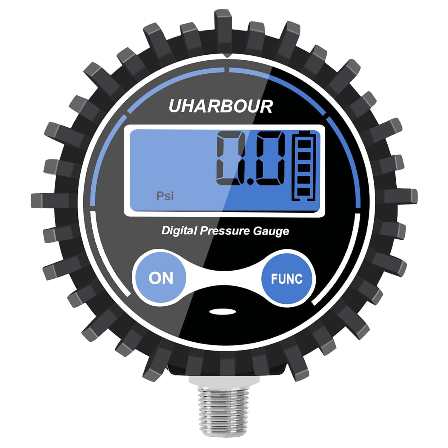 UHARBOUR Digital Air Pressure Gauge 5200 PSI Digital