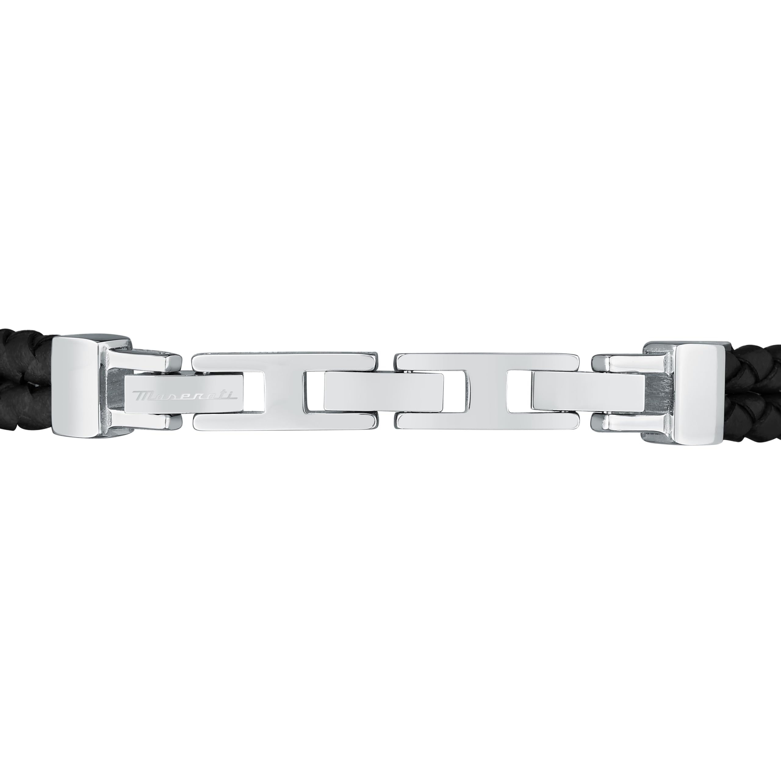Jewels Bracciale Uomo in Acciaio,pelle riciclata,IP oro rosa - JM422AVE10