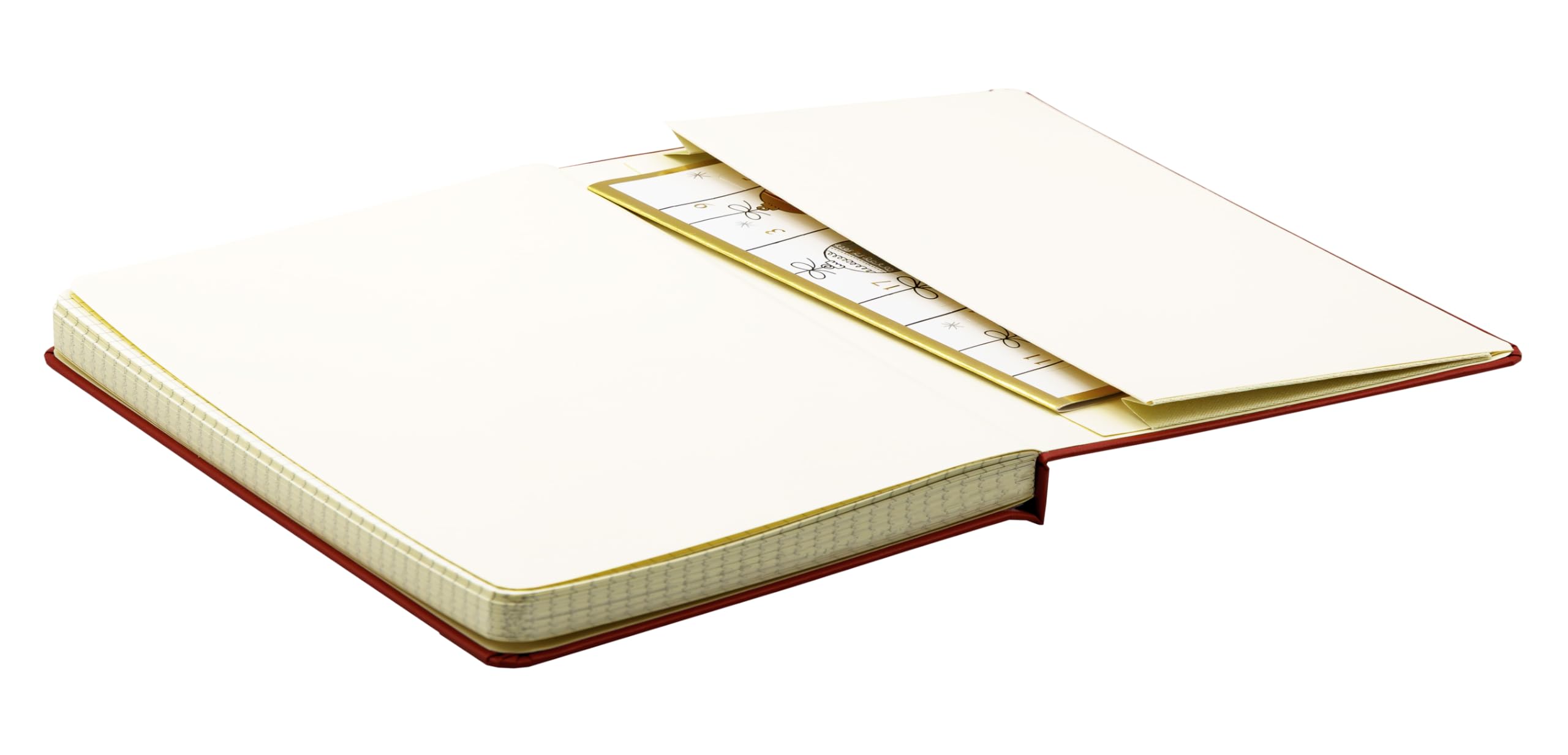 Taccuino A5 a Quadretti 192 Pagine con Tasca Interna Segnalibro Chiusura Elastica