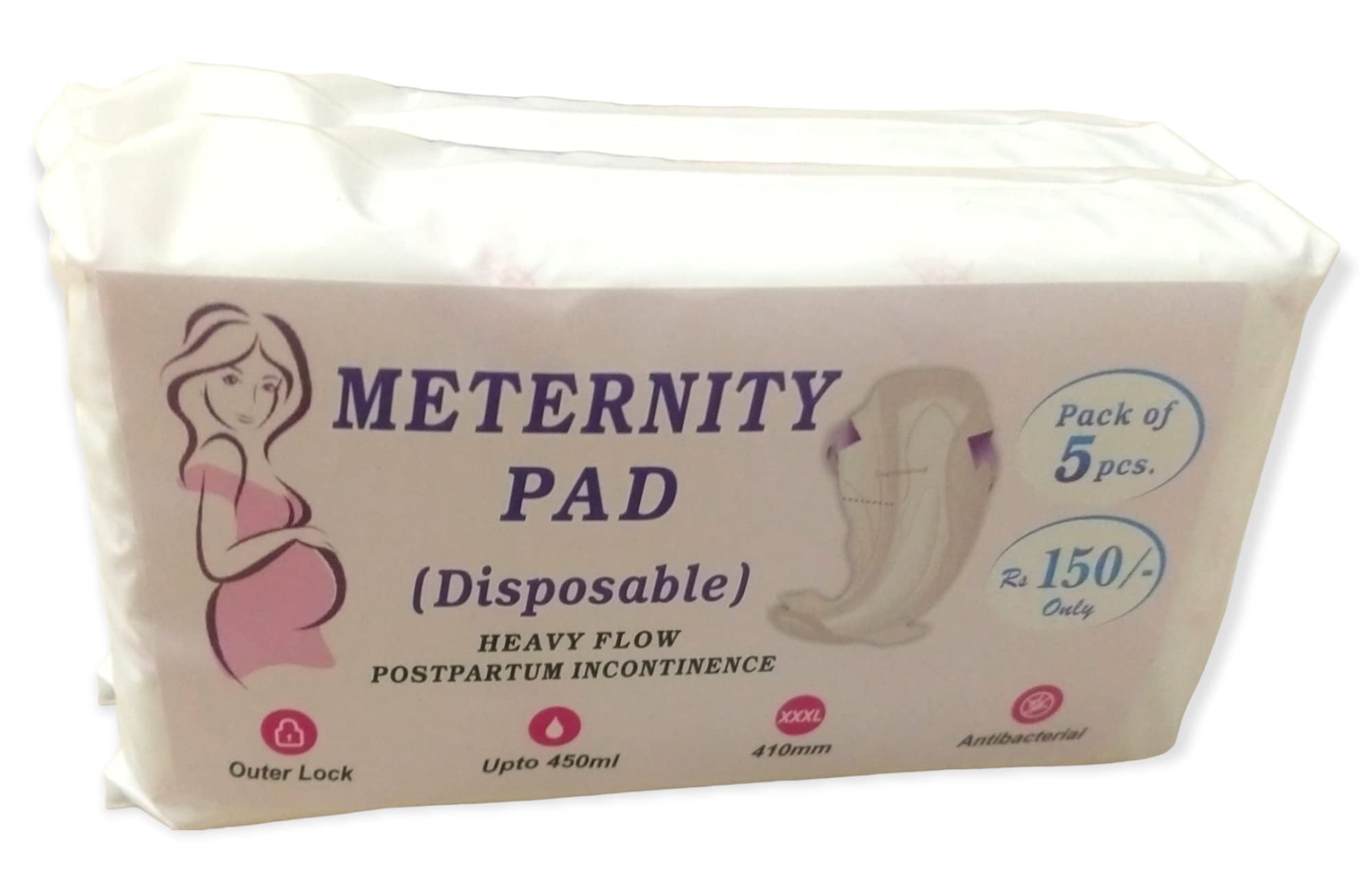 Maternity Pad - Pack of 5 XXXL Size After Delivery Pads - Heavy Flow Pads For Maternity Period (B0C3BGHLX2) Amazon Price History, Amazon Price Tracker