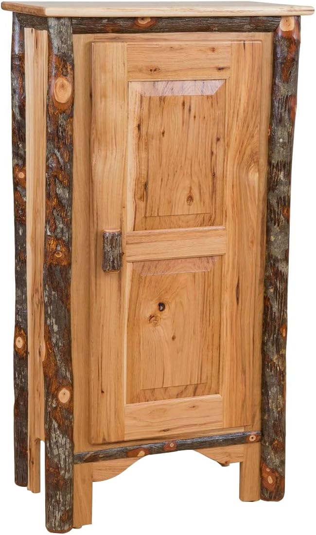 Furniture Barn USA Hickory 1-Door Pie Safe