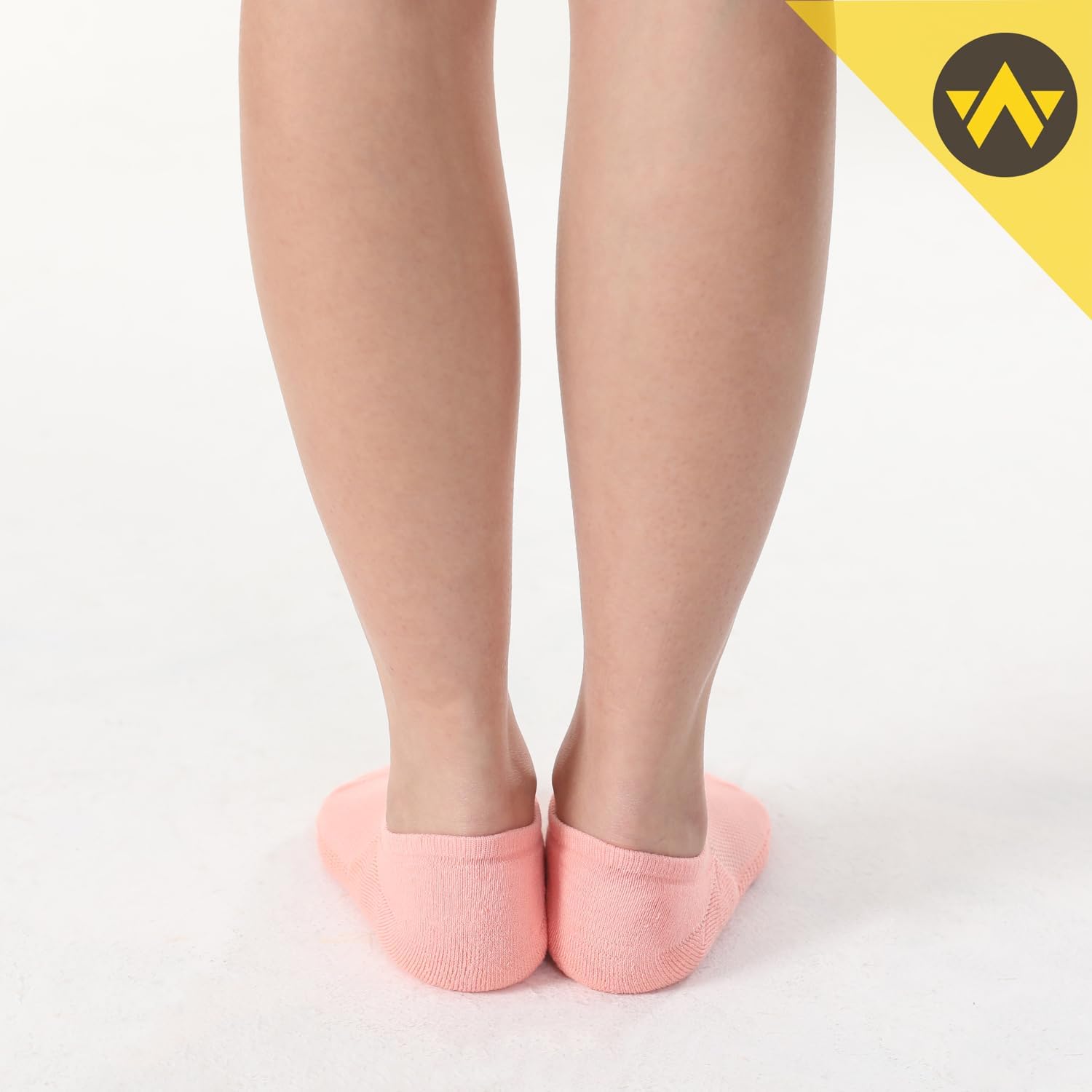 WANDER No Show Socks Women Low Cut Thick Cushion Cotton Socks Non Slip Invisible Casual Socks 6 Pairs - Image 7