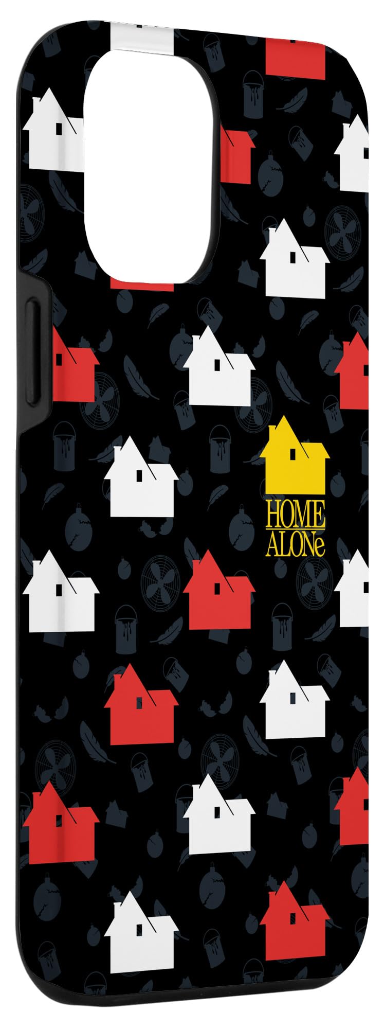 Home Alone Kevin’s House Retro Pattern and Movie Logo Case for iPhone 15 Plus - Image 3
