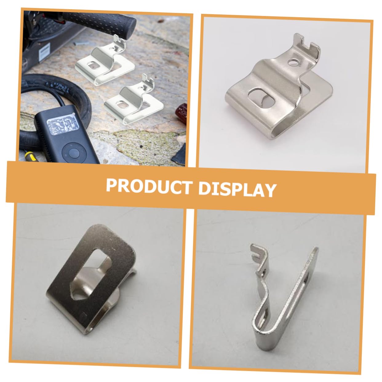 EXCEART 5 Set Fibbia Dell'utenzione Elettrica Gancio Da Cintura Per Trapano Avvitatore Clip Cinghia Del Driver Del Cacciavite Gancio Per Cintura Degli Attrezzi Argento 4 Pezzi*5