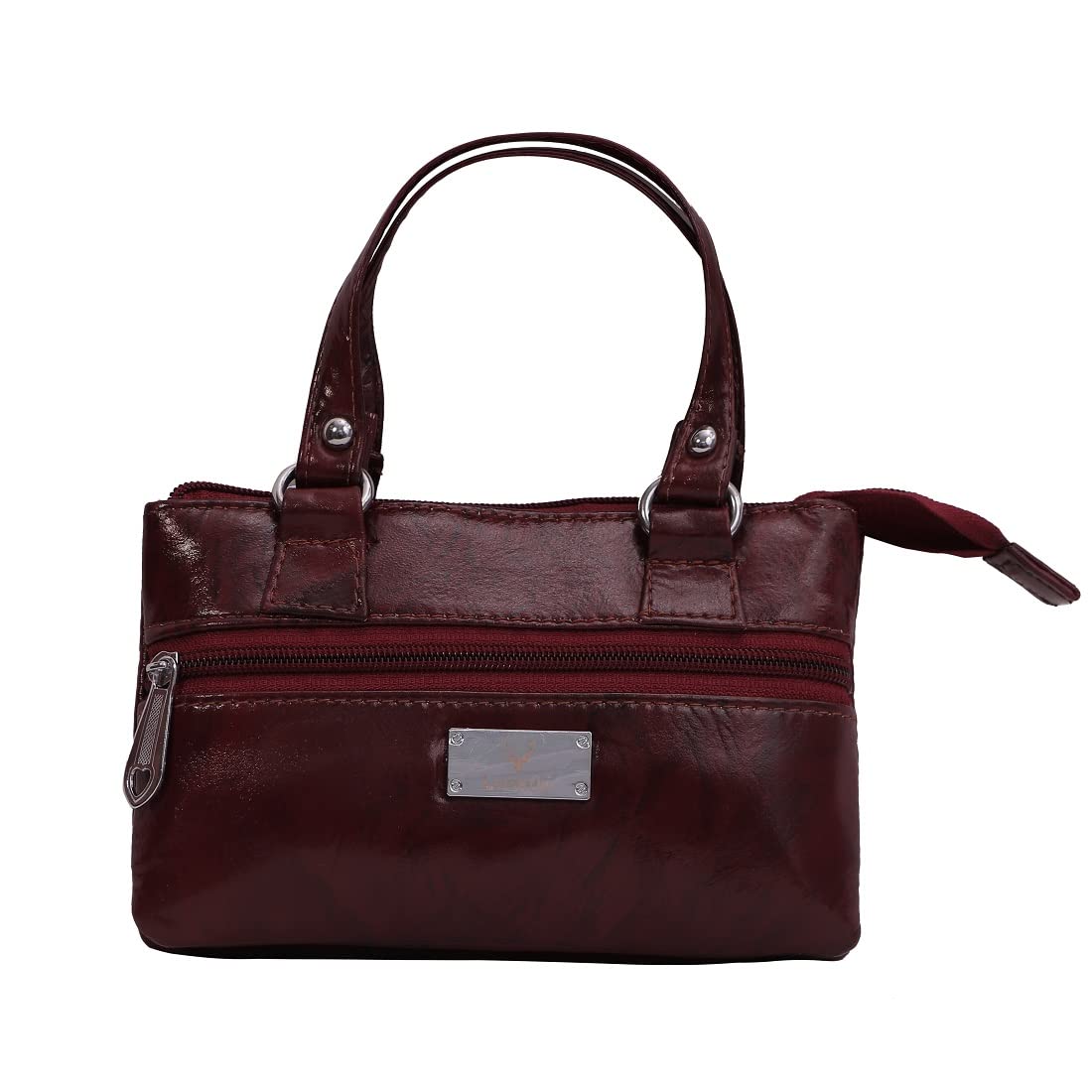 Genuine Leather Women Clutch Bag for Regular Use, Mobile Phone Carry Hand Clutch Bag, Size (L 8.50 x H 5 Inch) 026 Bombay Sheep Leather (Maroon) (B09XDLLT1J) Amazon Price History, Amazon Price Tracker