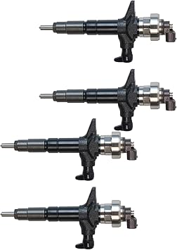 Isuzu Engine 4JJ1 Hitachi Excavator ZAXIS130-5N ZAXIS135US-5N ZAXIS160LC-5N ZAXIS180LC-5N 4 Pieces Fuel Injector 8-98201564-1 8-98201564-0