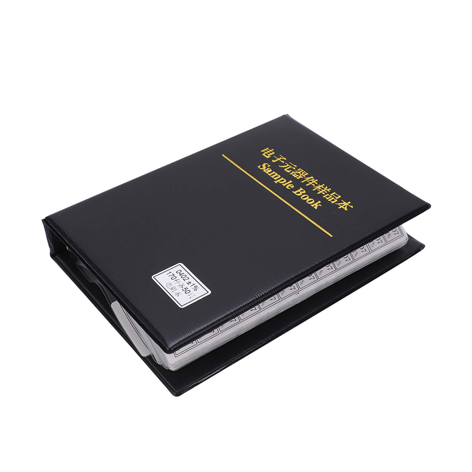 170 Value Sample Book,Resistors Sample Book,Electron Components Sample Book Plastic, for Electronic Professionals or Enthusiasts