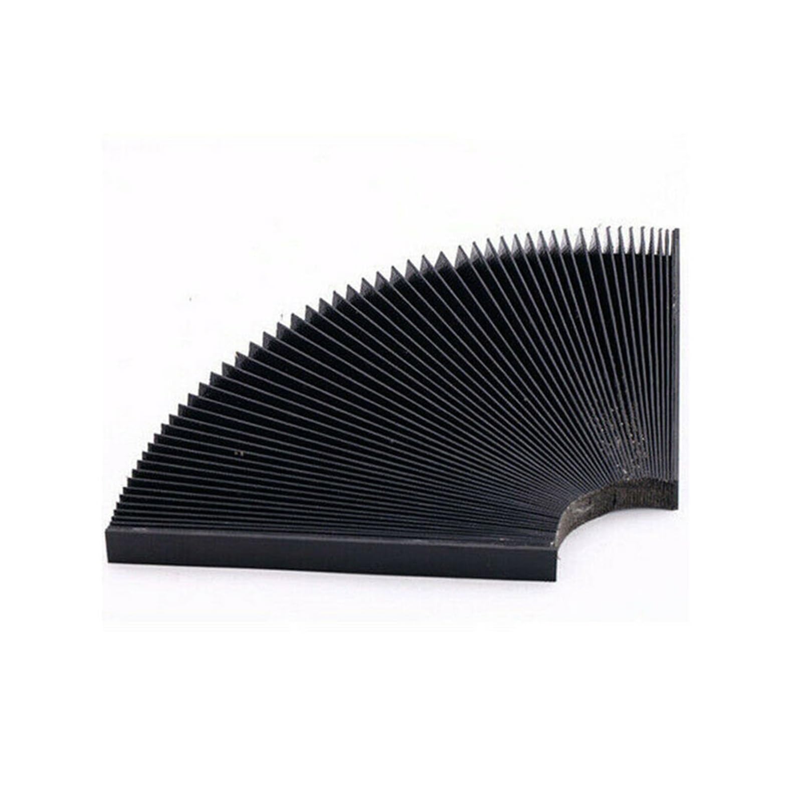 EJvkrbtx Milling Machine Three-Proof Accordion Bellows Cover Black 1.5m 15mm 130-300mm(130mm)