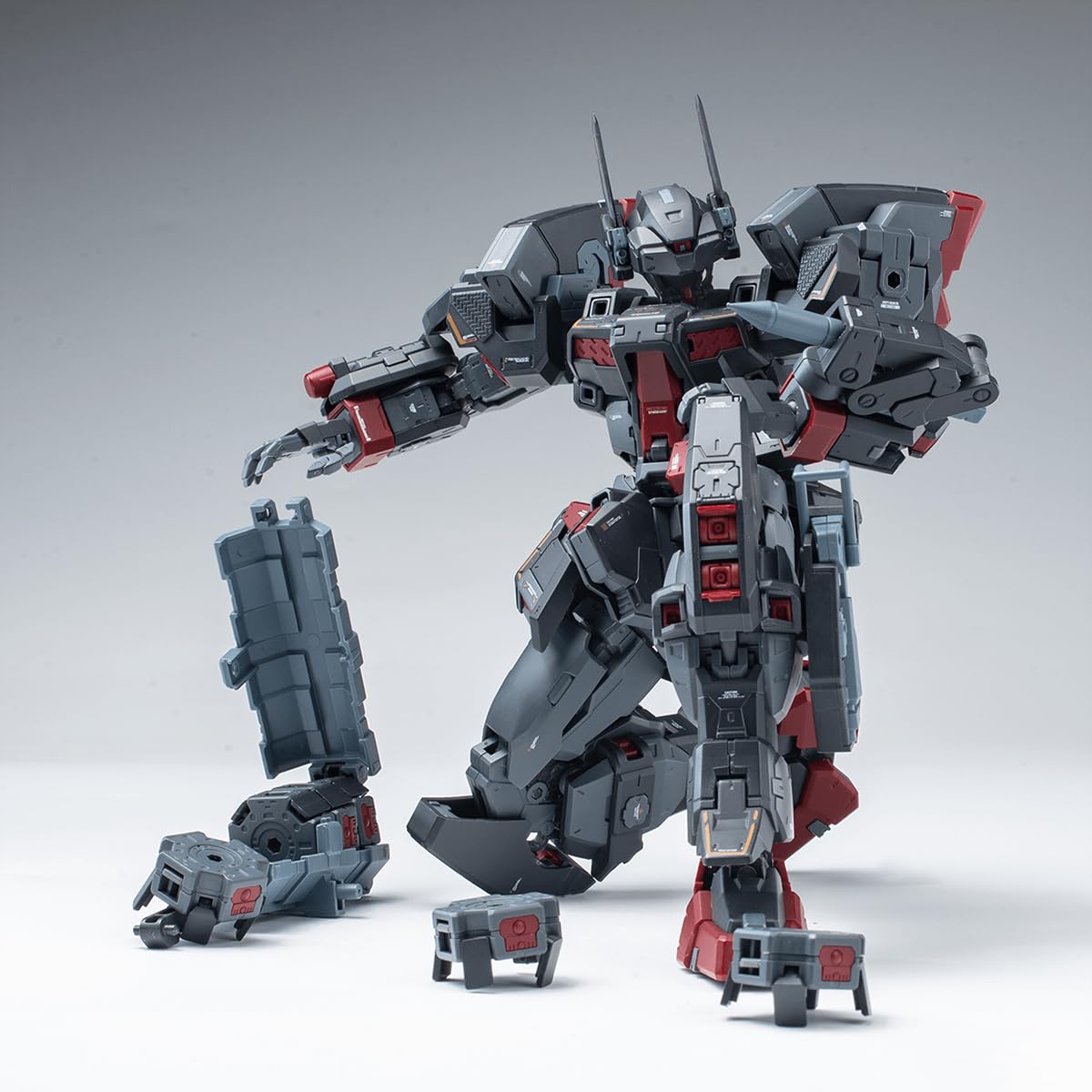 HiPlay Cold Steel Powered Third Knight Hunger versión 2.7 LG-02C Kit de construcción de modelo de plástico codificado por colores