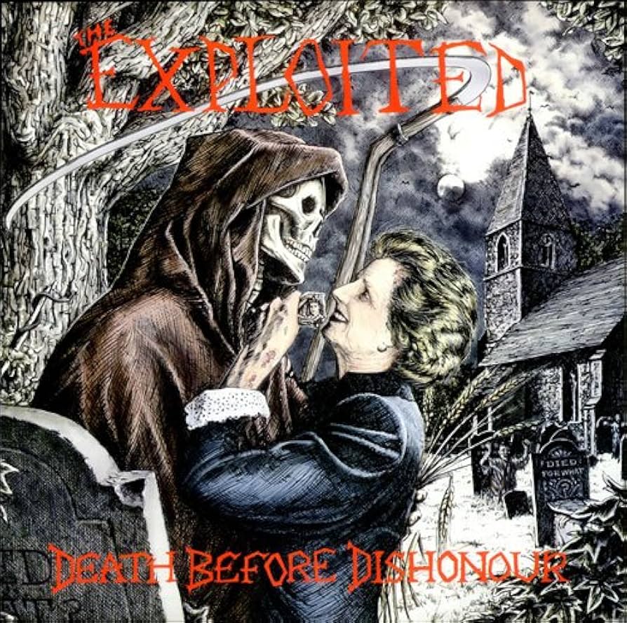 レコードThe Exploited Death Before Dishonour 61wHwLqrO9L._UF894,1000_QL80_.jpg