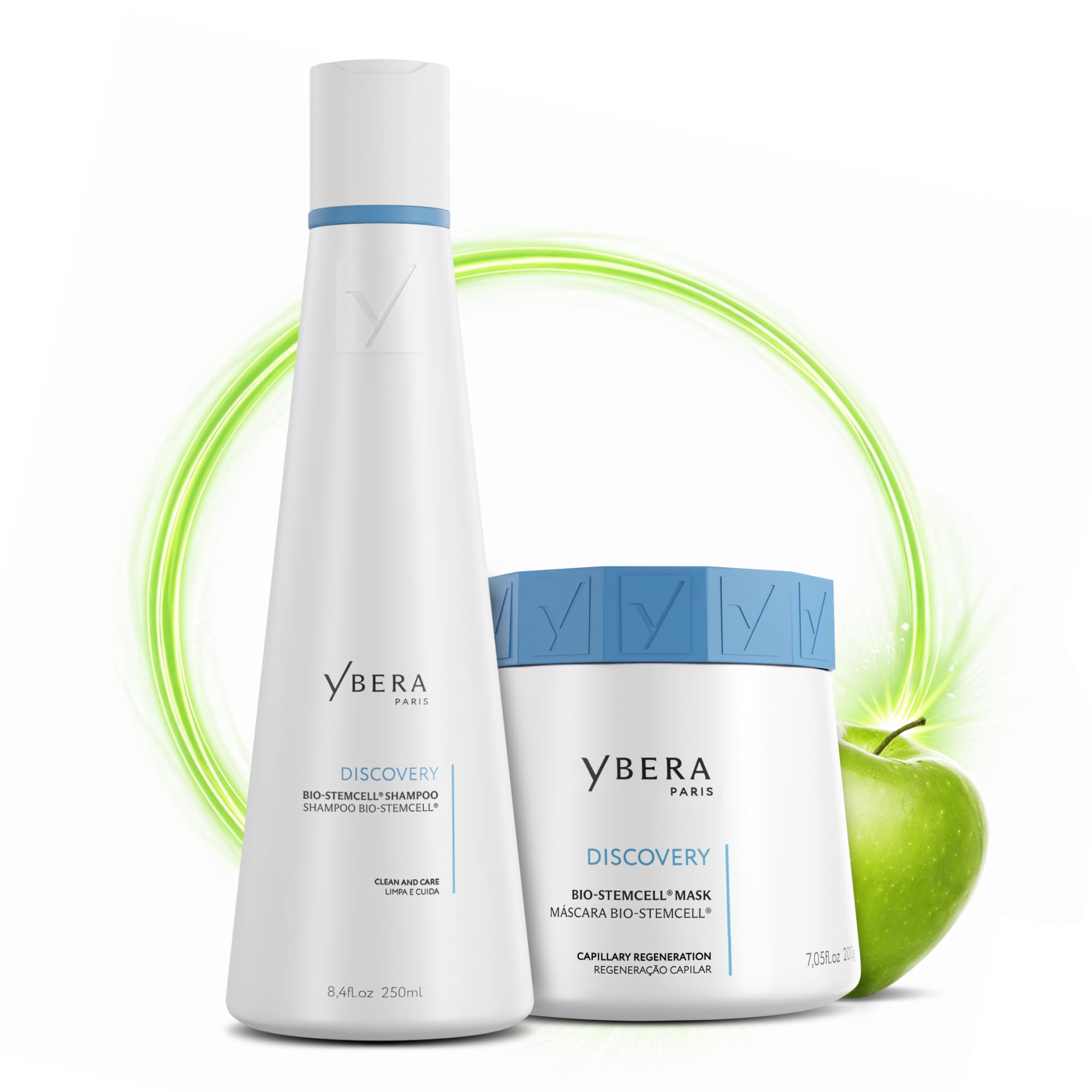 YBERA PARIS Discovery Home Care Express | Restores the DNA of Hair Fiber | Regenerate Hair Treatment with UV Protection