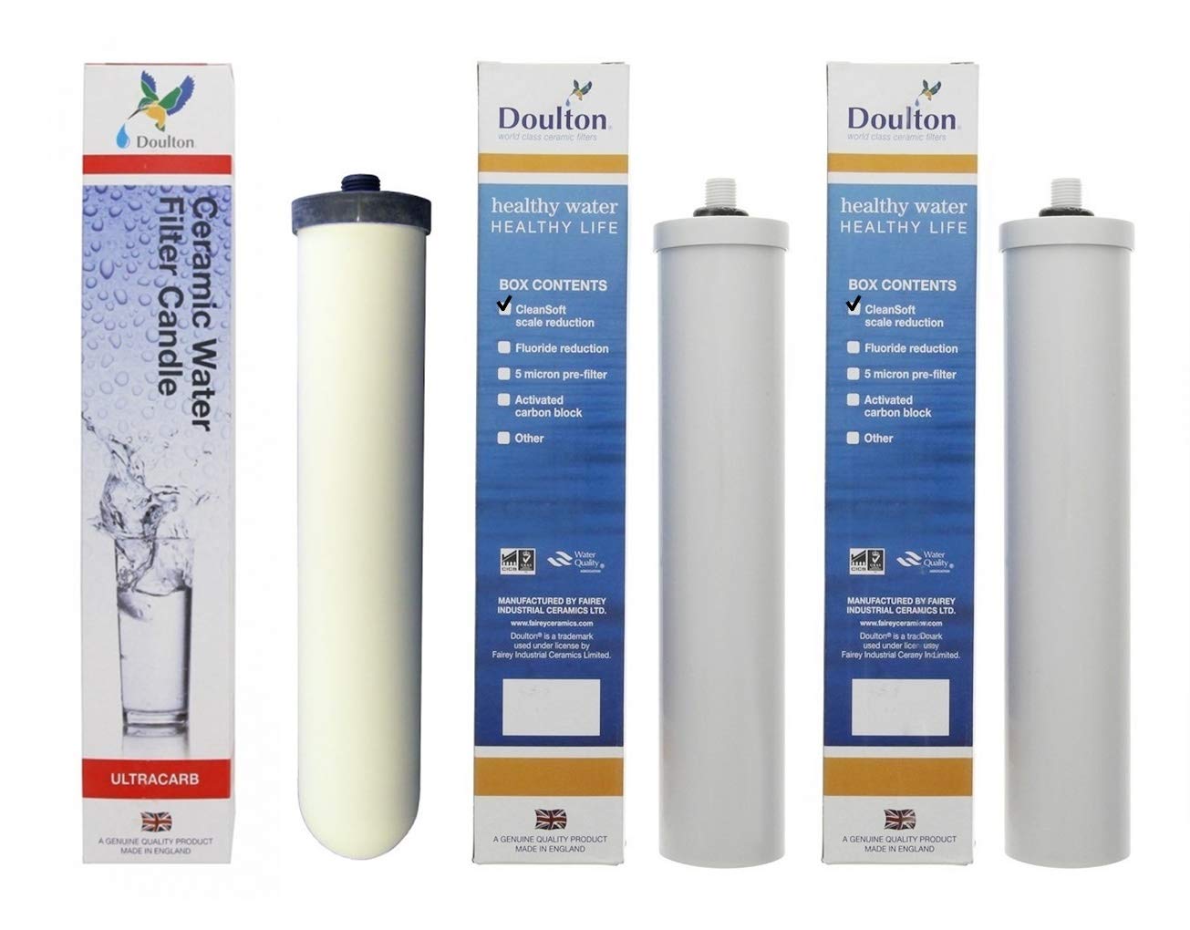 Buy Doulton Duo System Replacement Water Filter Pack for Limescale