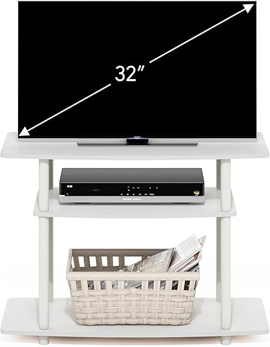 Miniatura 14 de Furinno Tools - Mesa de 3 niveles para TV., Madera, Roble francés gris/negro. Roble francés gris/negro.,Marron oscuro,Espresso / negro,Ámbar