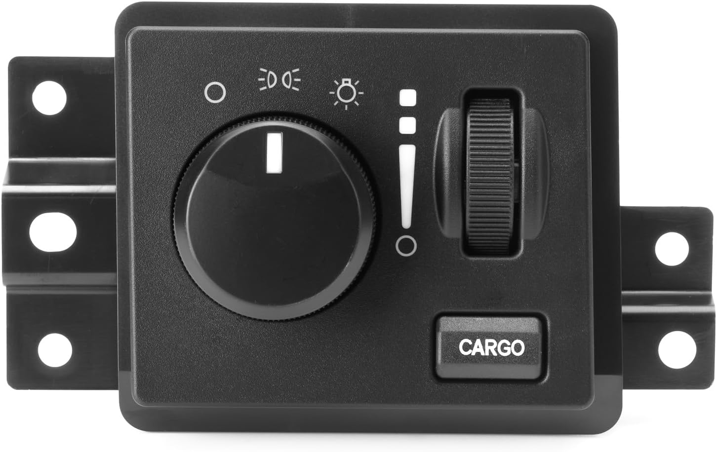 Headlight Switch Control for 2006-2009 Ram 1500/2500/3500 Pickup,2005-2010 Dodge Dakota 4500 5500,Mitsubish Raider Cargo Lamp Instrument Panel Dimmer Switch 56049636AC 56049636AD SW5316 1S7781 HLS1345
