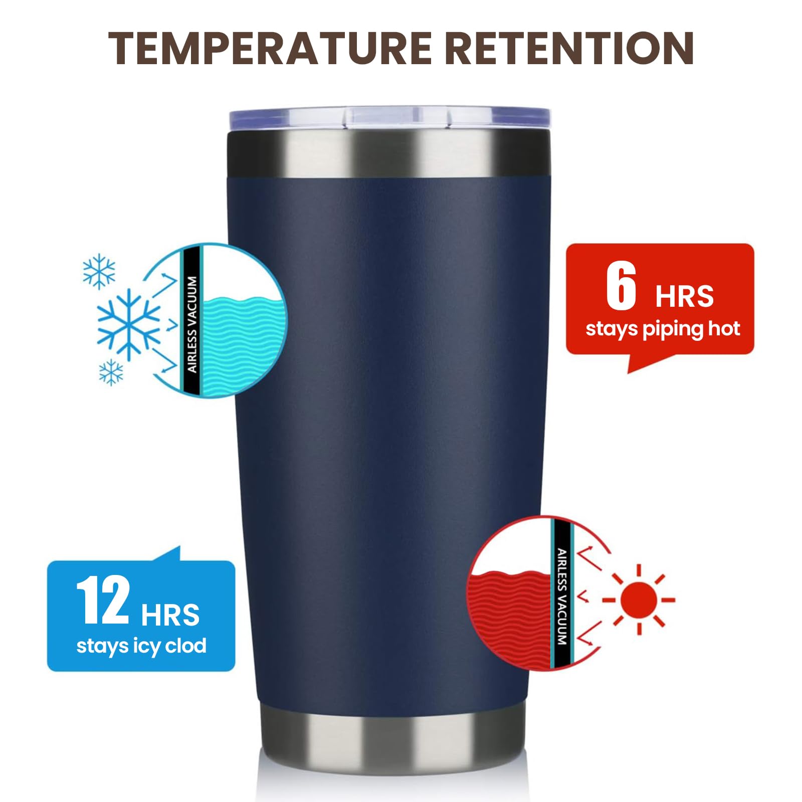 MEWAY - Taza de café (591 ml)