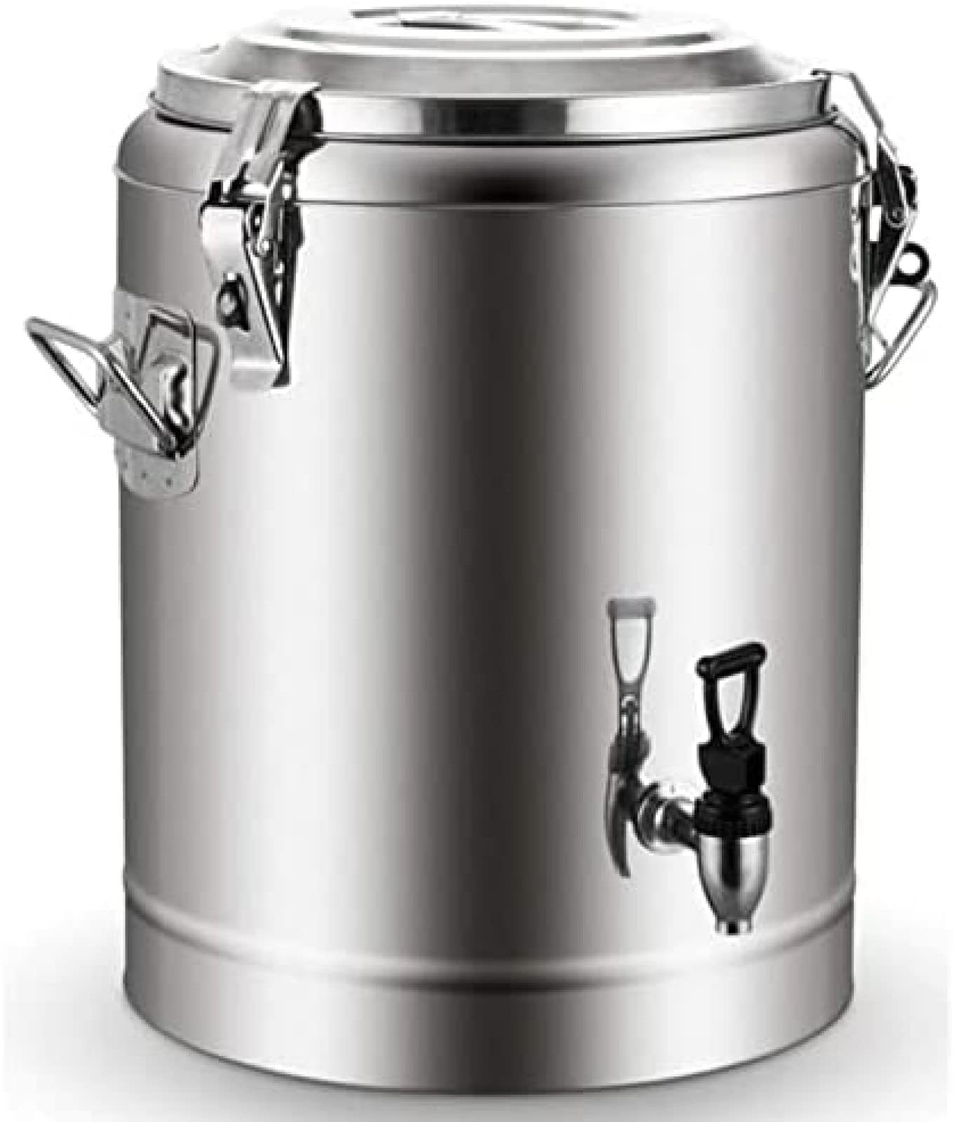 Dispenser per Bevande Isolato in Acciaio Inox, Contenitore Thermos con Rubinetto Isolamento Caldo E Freddo per 20 Ore - per tè, Acqua, caffè, Bevande Ghiacciate,10L