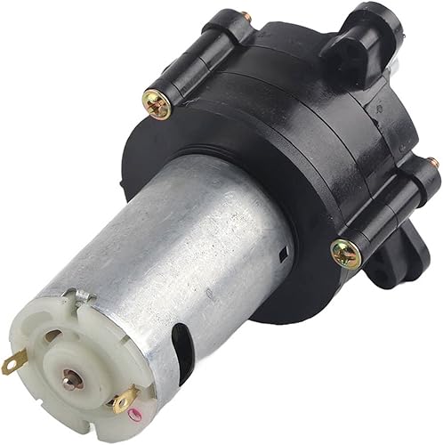 Miniatura 4 de Walfront DC - Generador hidráulico de viento de manivela en miniatura Power Energy Dynamotor Motor de engranajes eléctrico de alta velocidad y bajo