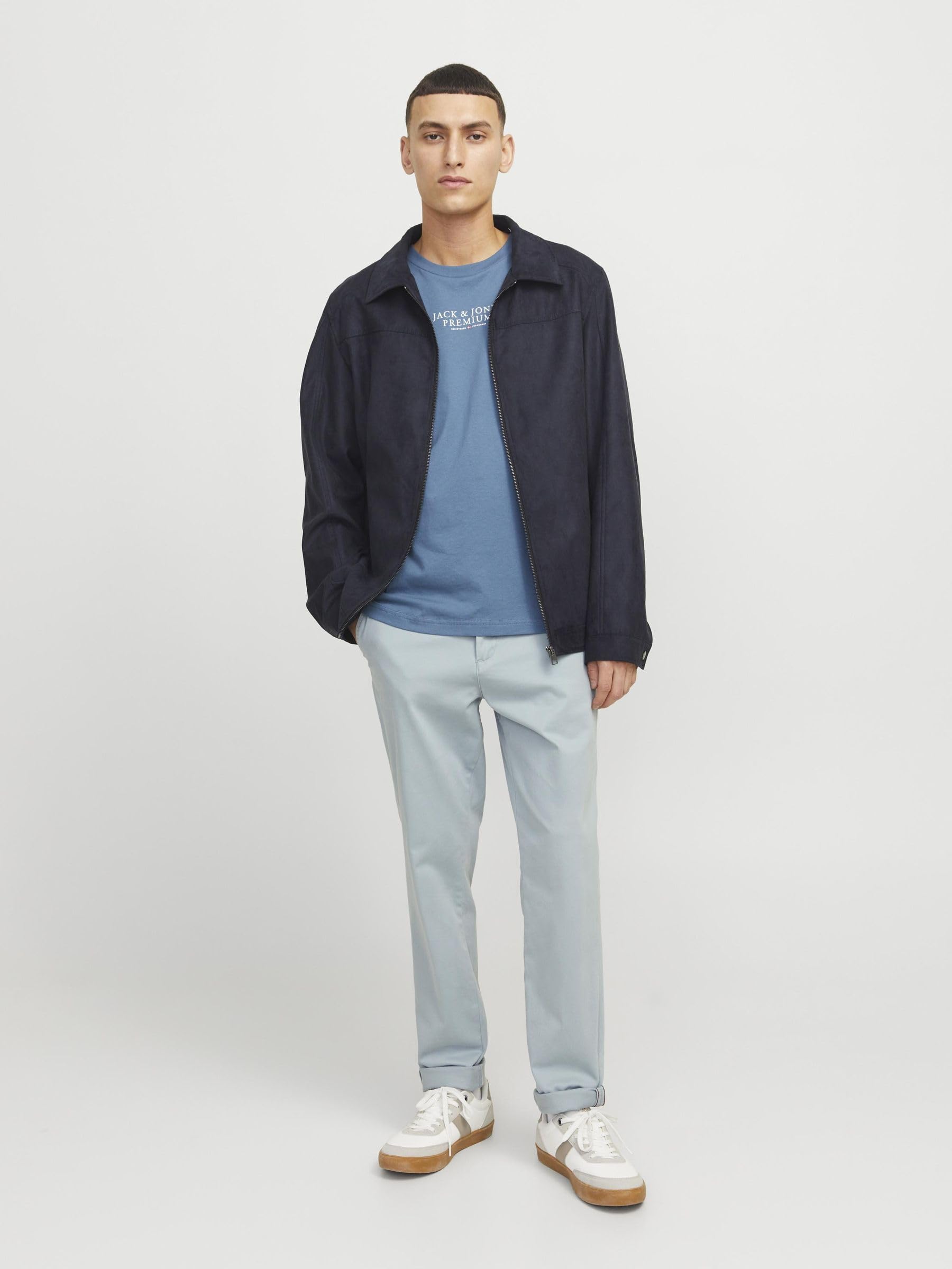 Jack & Jones Herren Jpstmarco Jjbowie Noos Chinohose – Bild 3