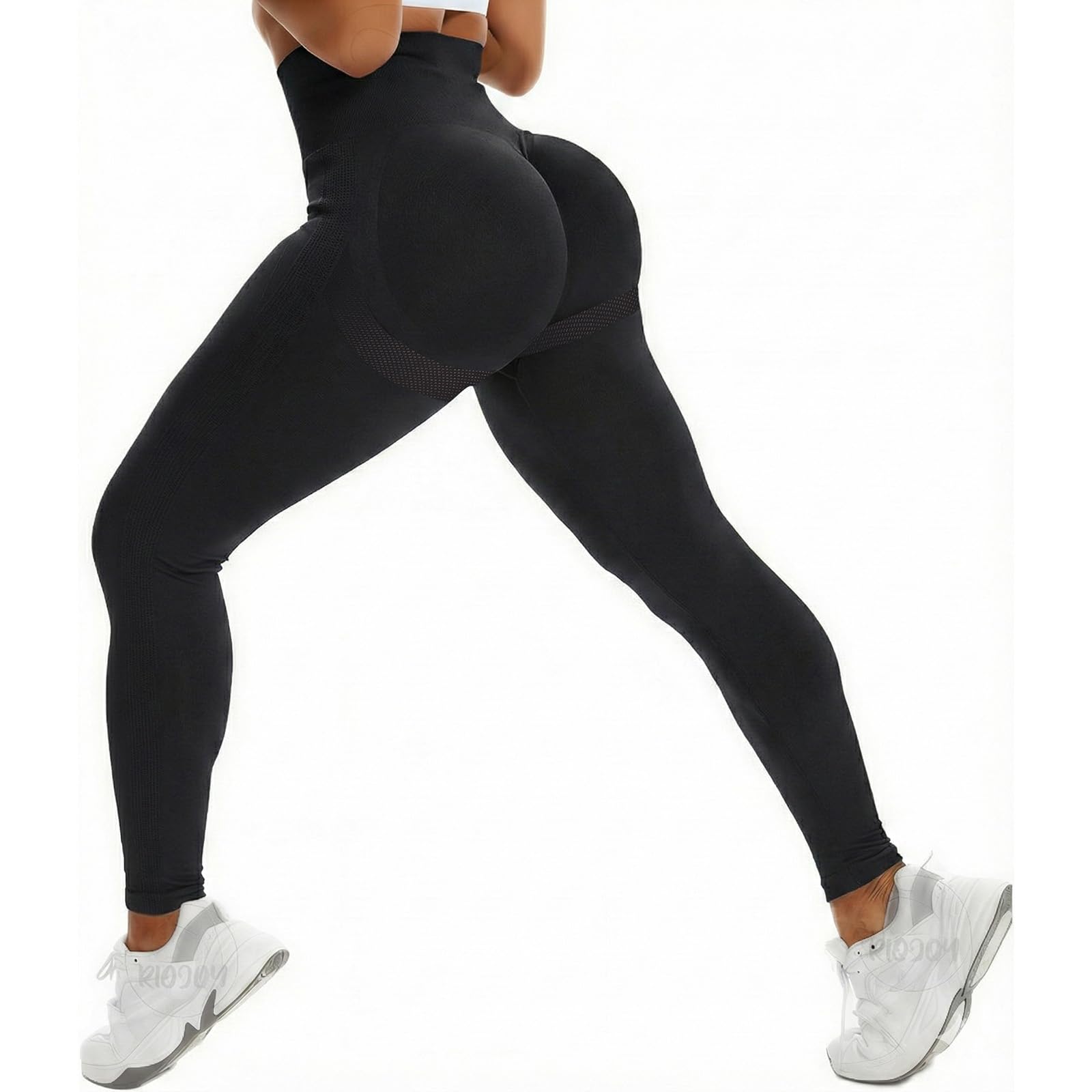 Scrunch Seamless Leggings Smile Contour Women High Waist Ruched Butt Lifting Gym Sports Leggings