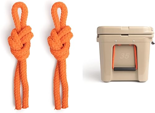 Miniatura 1 de Kit de pestillo de goma y asas de cuerda para enfriadores YETI y refrigeradores RTIC - Pestillos de goma para enfriadores y asas de cuerda -