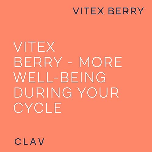 Miniatura 5 de Vitex Berry - Extracto 41 de Chasteberry Premium (Vitex Agnus Castus) - Apoyo para la menopausia y el síndrome premenstrual - Equilibrio hormonal