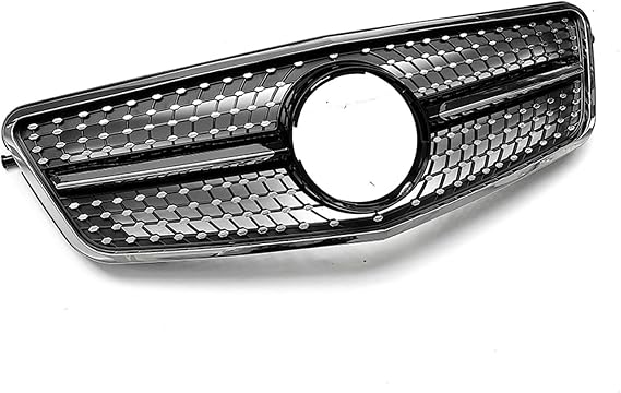 Front Grille Grill For Benz E Class W212 E63 2010-2013 Black Silver