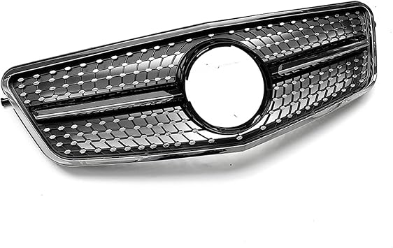 Front Grille Grill For Benz E Class W212 E63 2010-2013 Black Silver