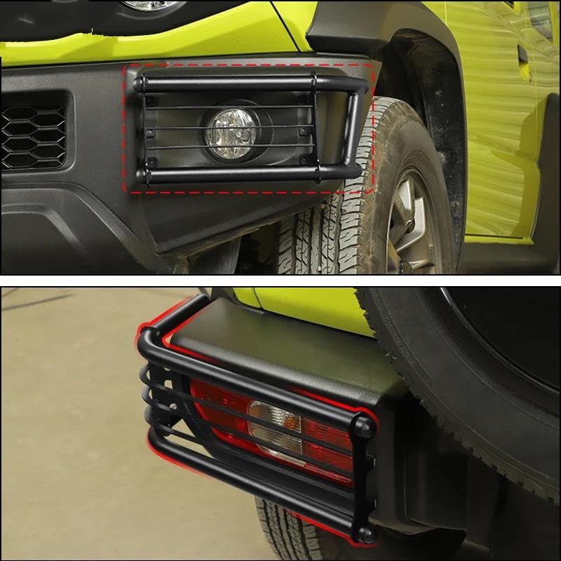 Cubierta protectora luz trasera Suzuki Jimny antimpactos de grava 3