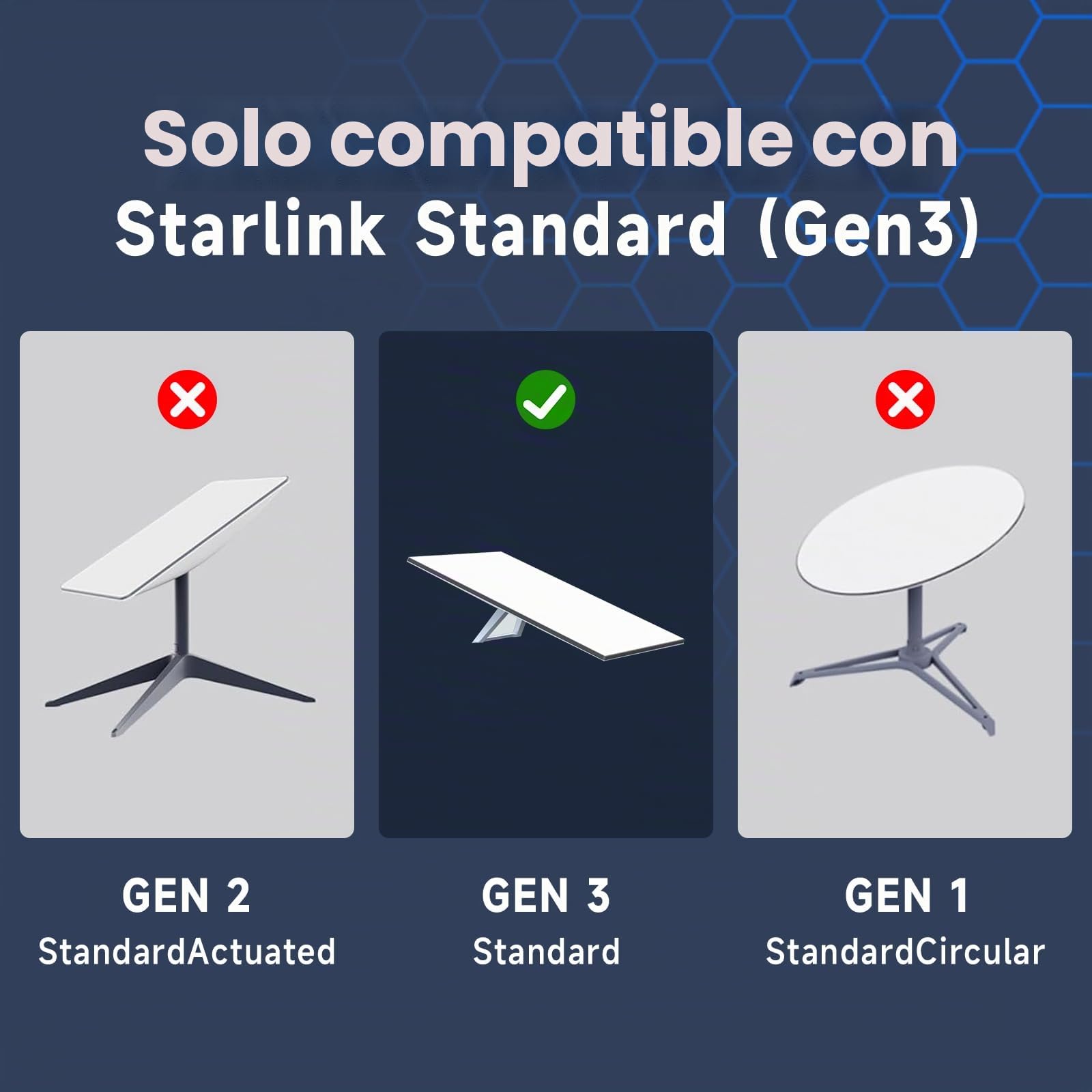 Starlik Gen 3 - Cable de Extensión Impermeable para Starlik Standard V3, Cable V3 para Generation 3(10M)