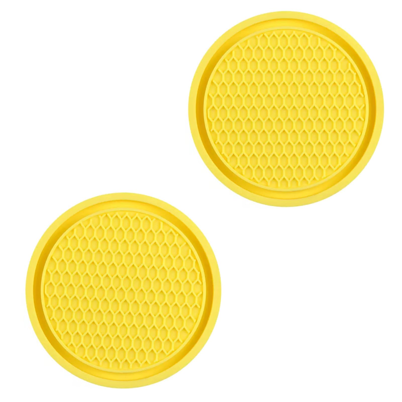 Of Antislip Car Cup Holder Pad Universals Drink Coasters Embedded in for Most Vehicles Easy to Clean Washable Car Cup Pad