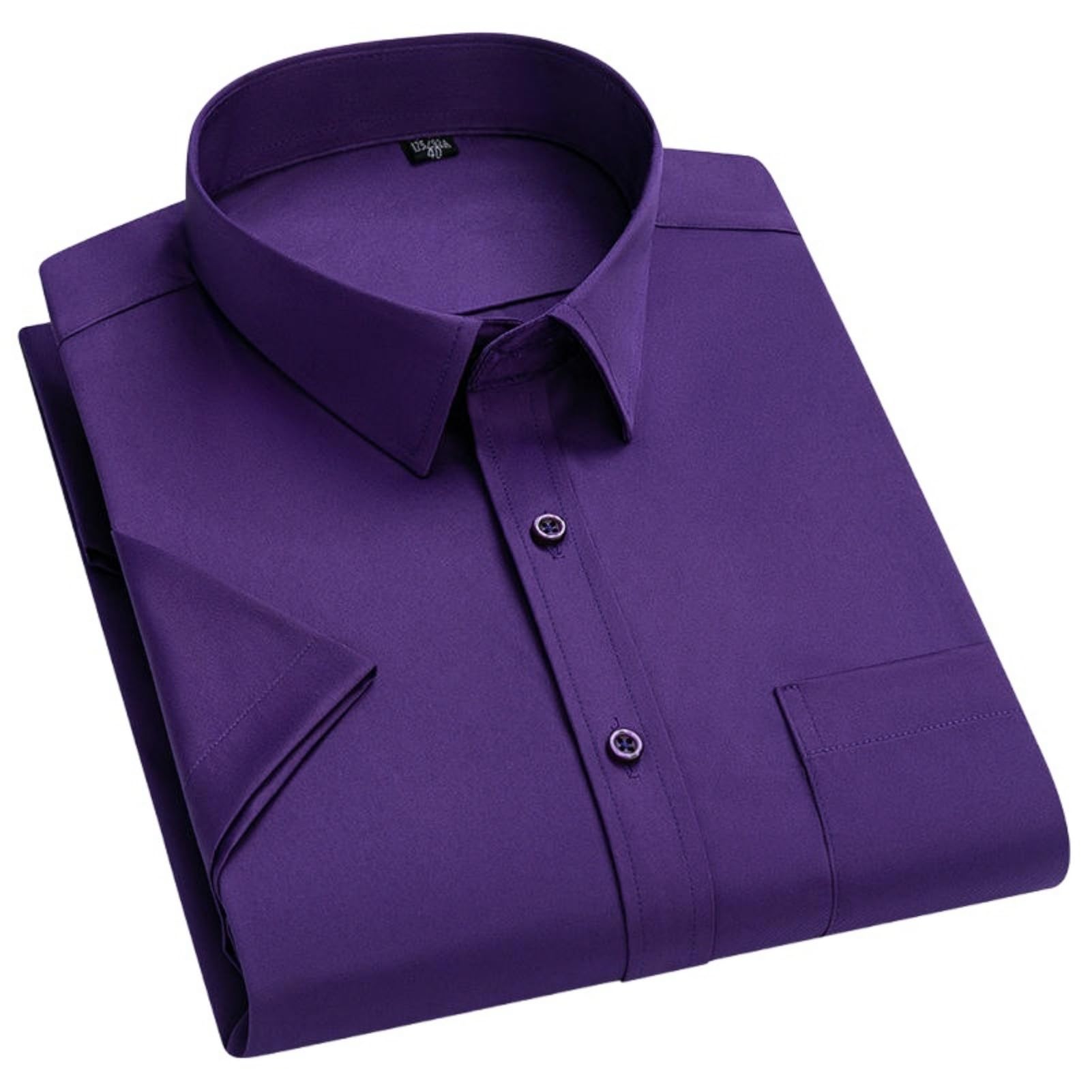 Camicia a maniche corte traspirante estiva da uomo