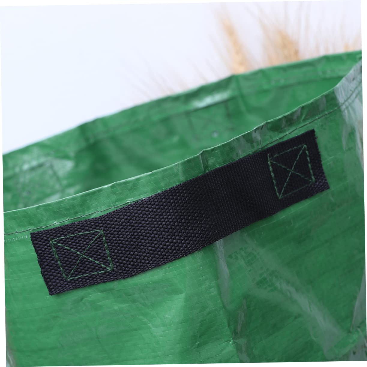YARNOW 4piezas Bolsas Cultivo De Patatas y Hortalizas Resistentes y Aptas para Tomates Cebollas y Verduras con Solapa y Asas para Jardín o Terraza Unidades Color Verde