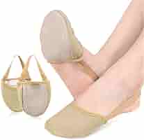 Amazon.com | Half Soles Dance Shoes, 1 Pair Stretchy Canvas