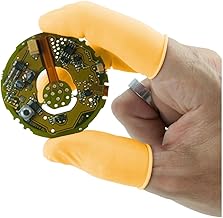 Wetec - Guantes antiestáticos (talla L, 1440 unidades), color rosa