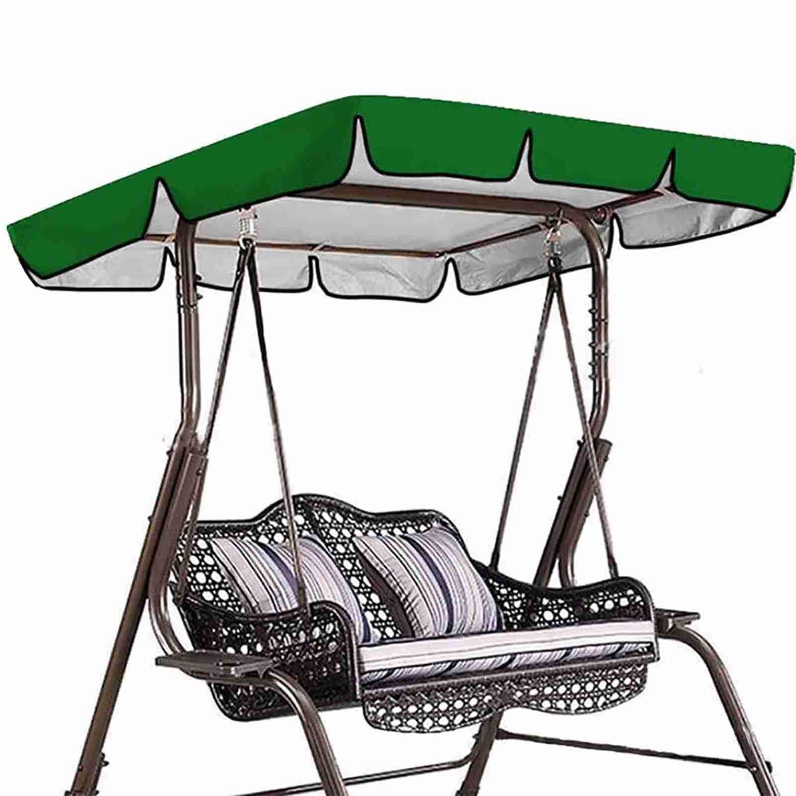 Lona impermeable para patio contra lluvia y sol en columpio universal 164 x 114 cm
