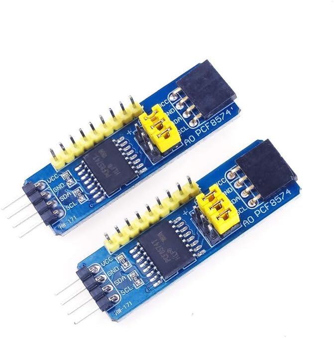 2Pcs PCF8574 I2C Interface 8-bit IO Expansion Board I/O Expander I2C-Bus Evaluation Development Module