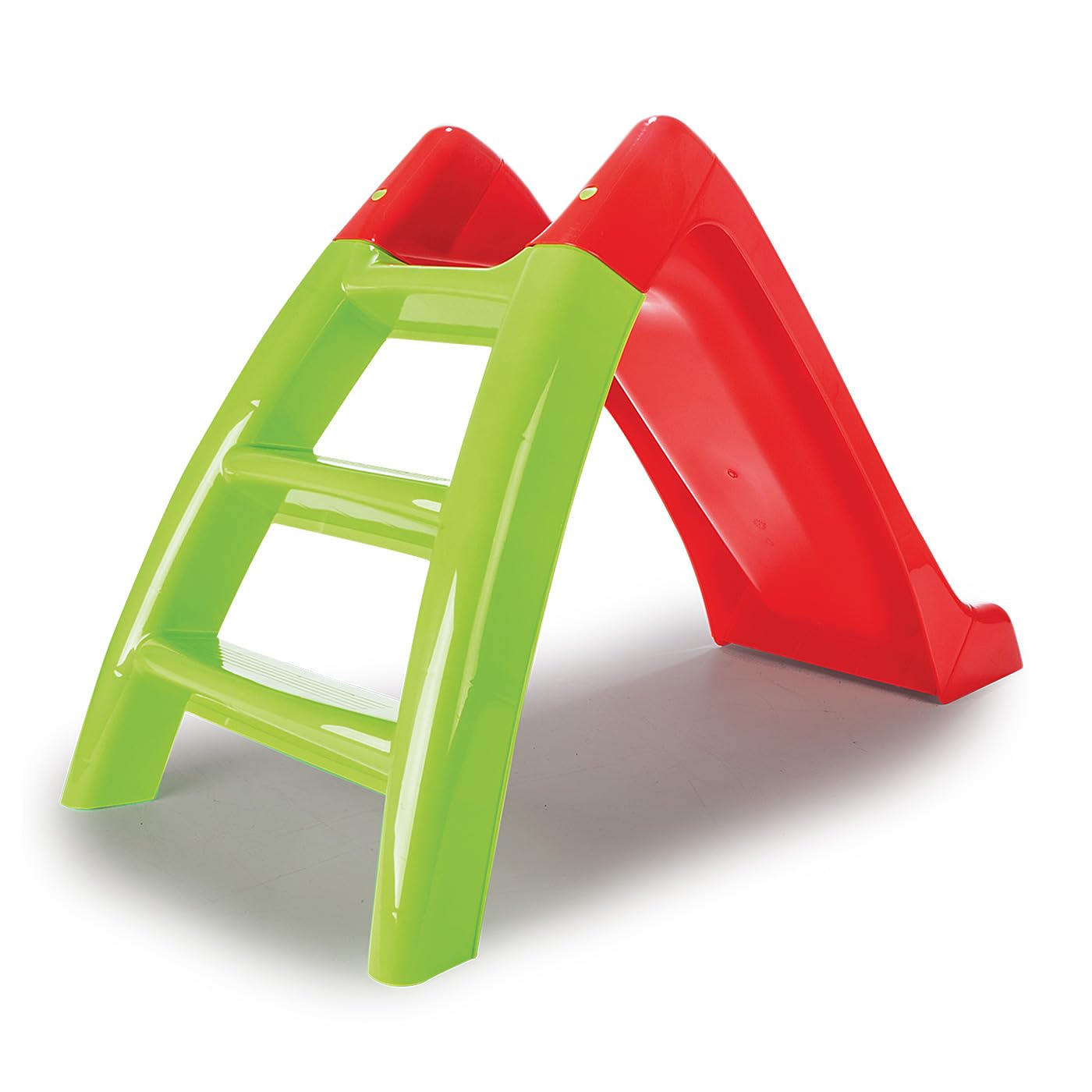 Jamara 460265 - Scivolo Happy Slide - Adatto per Interni ed Esterni, Rosso/Verde