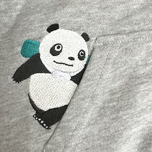 Amazon.co.jp: パンダコパンダ ジップアップパーカー まちぶせパン