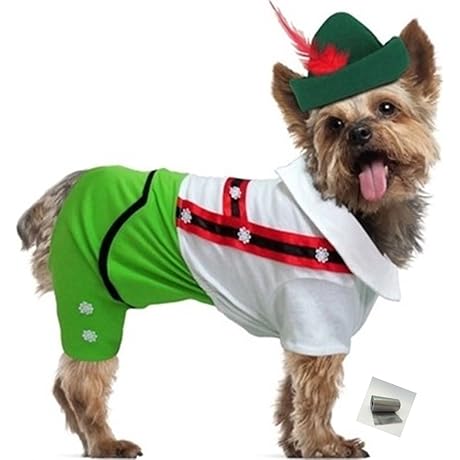 Oktoberfest Dog Lederhosen Costume