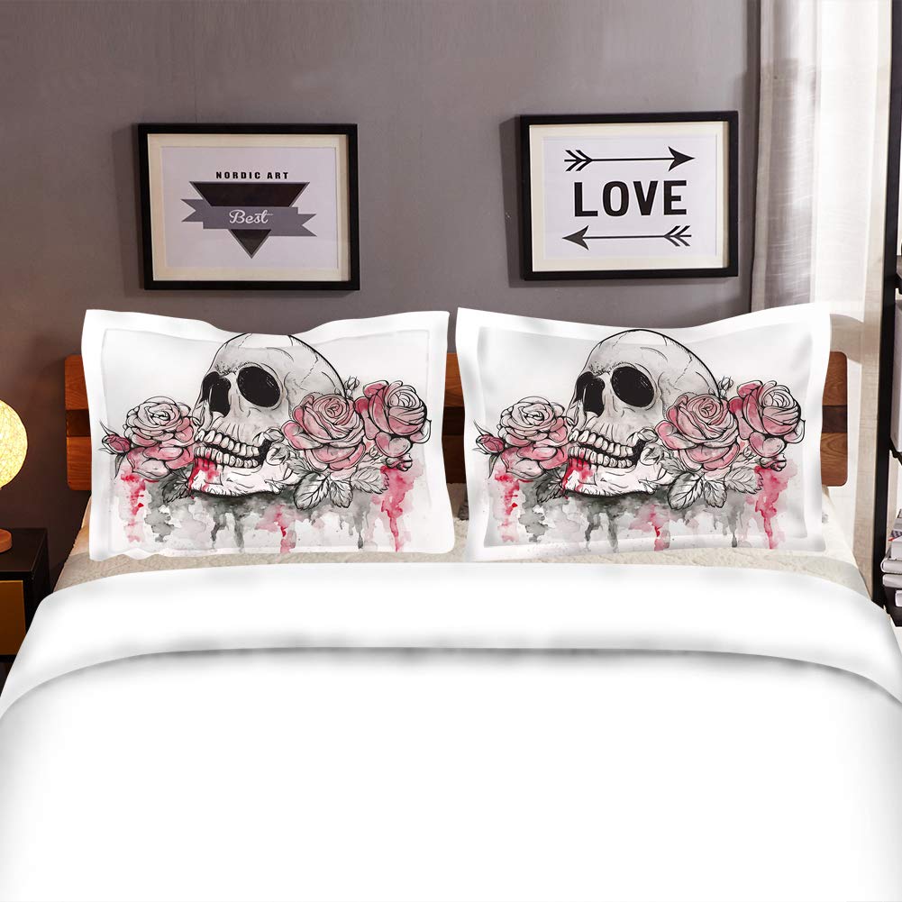 Biancheria Casa: Lenzuola Copripiumino Sexi Con Bianco E Nero Misure Maxi Made In Italy