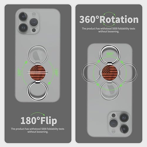 Miniatura 6 de Carveit Soporte de madera para teléfono celular, soporte de agarre para teléfono, compatible con Galaxy S24 Ultra S23 iPhone 16 Pro Max 13 14 15