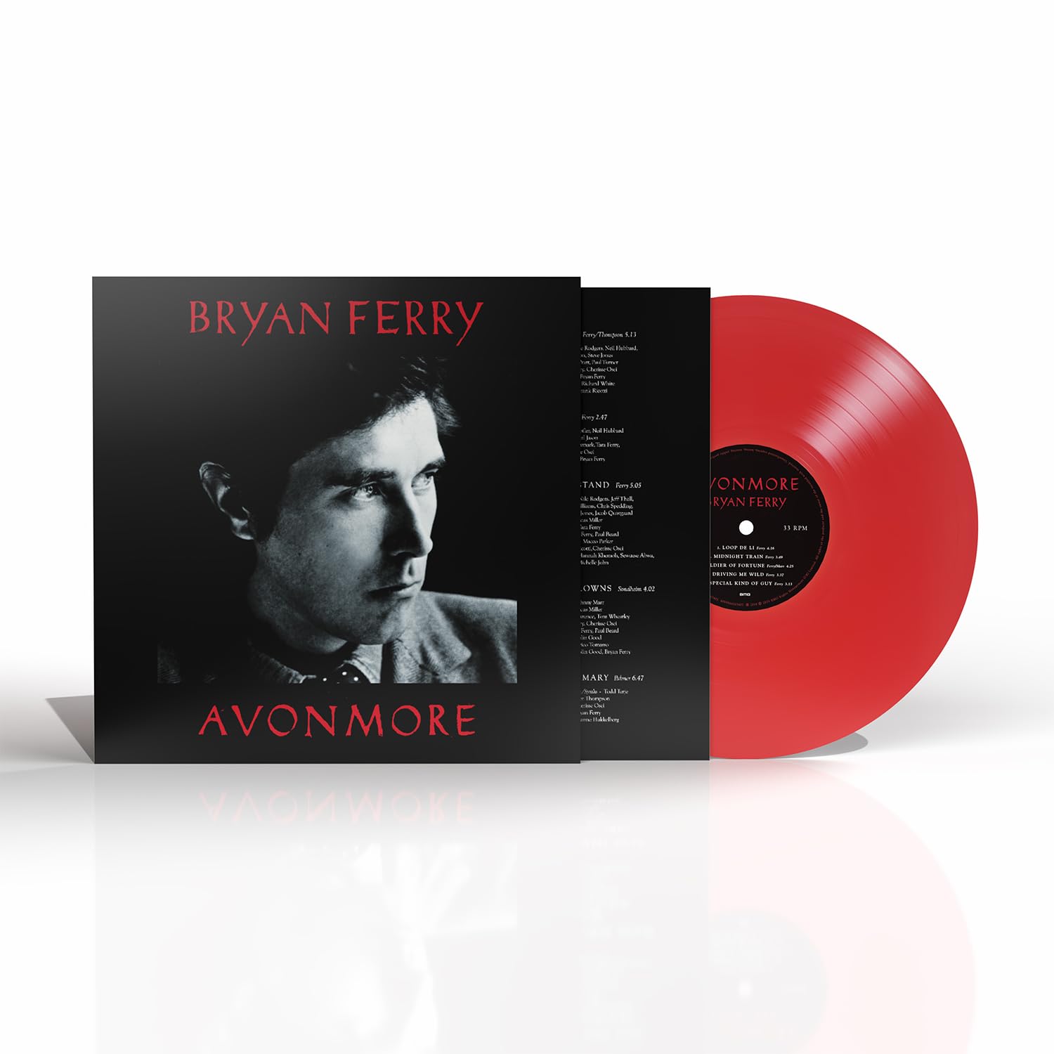 Bryan Ferry Avonmore Colored Vinyl LP Red New And Sealed