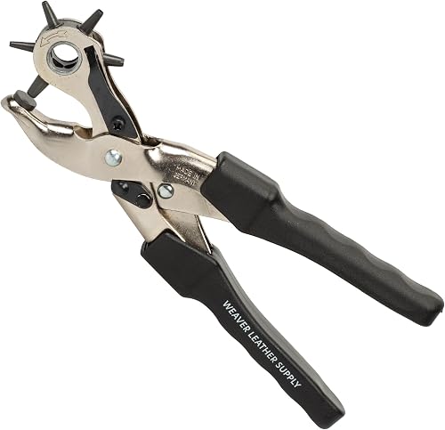 Weaver Leather Heritage Compound Action - Herramienta de perforación giratoria